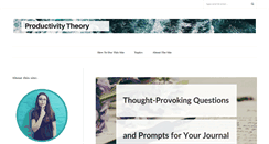 Desktop Screenshot of productivitytheory.com
